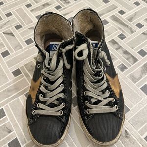 Golden goose deluxe brand high top sneakers